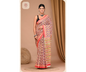 Cotton Mulmul Printed Saree with   Blouse